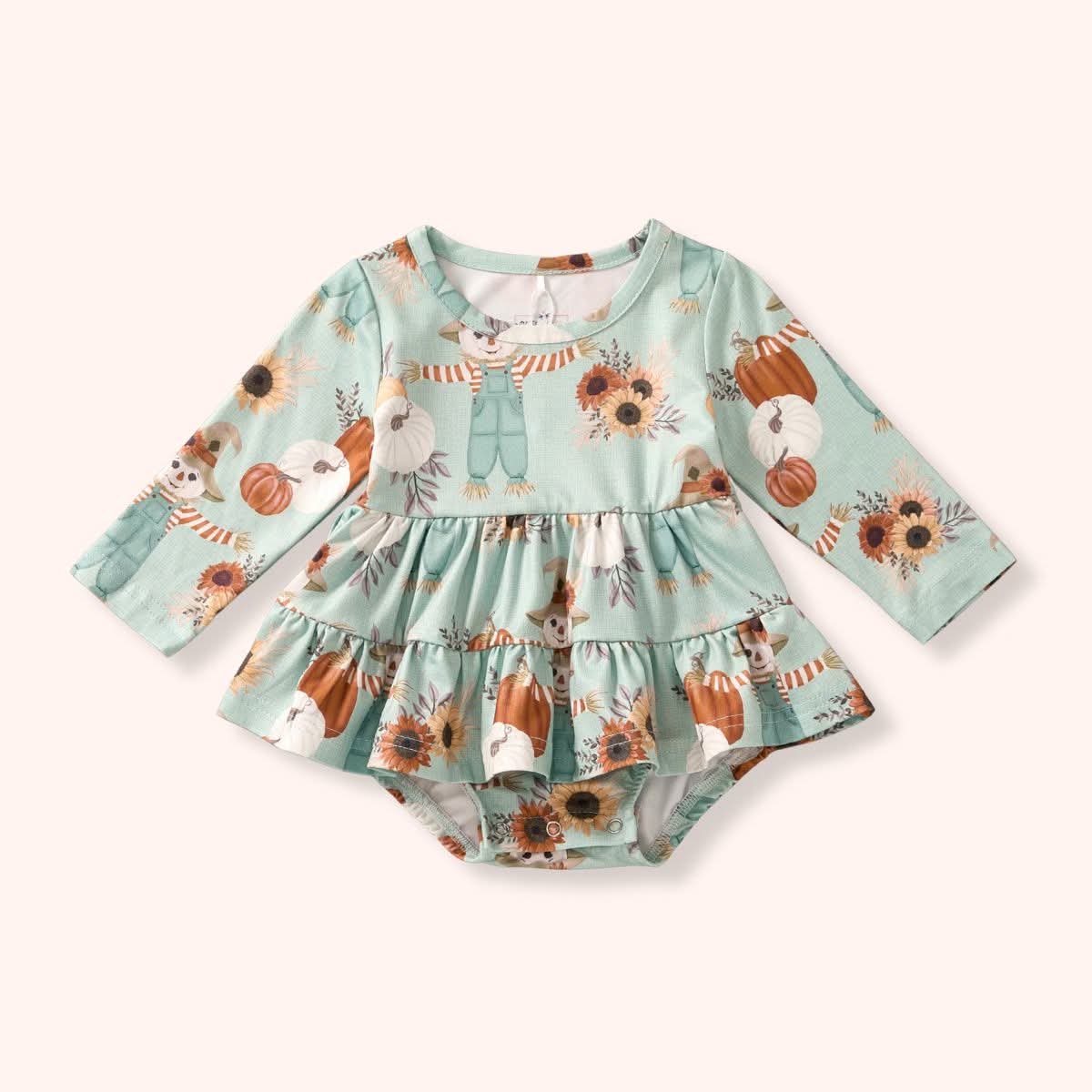 Scarecrow Cutie Romper Dress