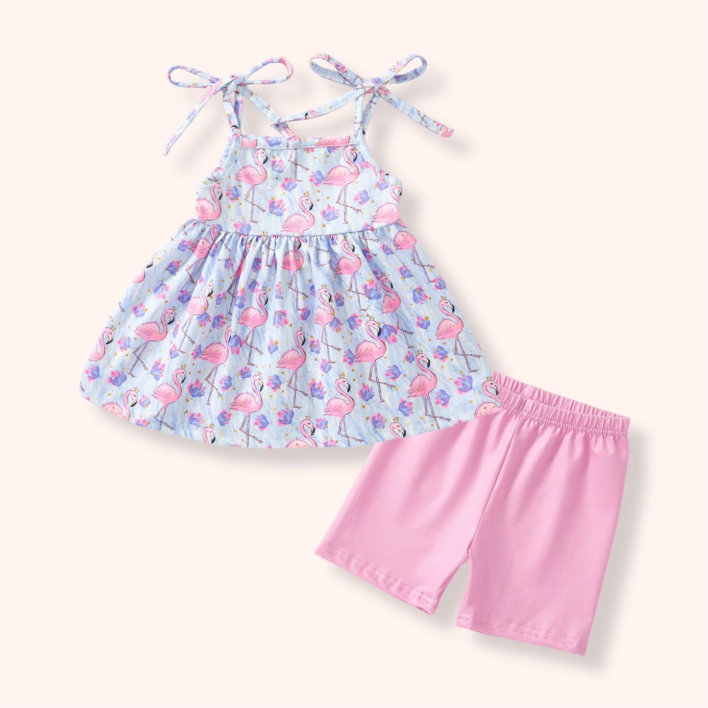 Flamingo Fancy Shorts Set