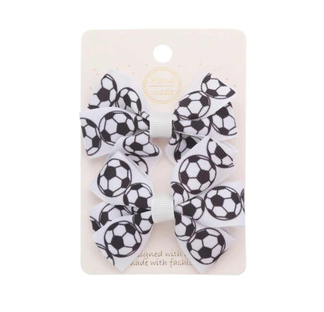 Soccer Hairbows