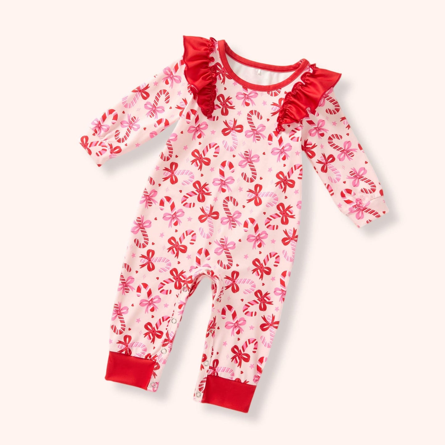 Candy Cane Cuties Romper Preorder