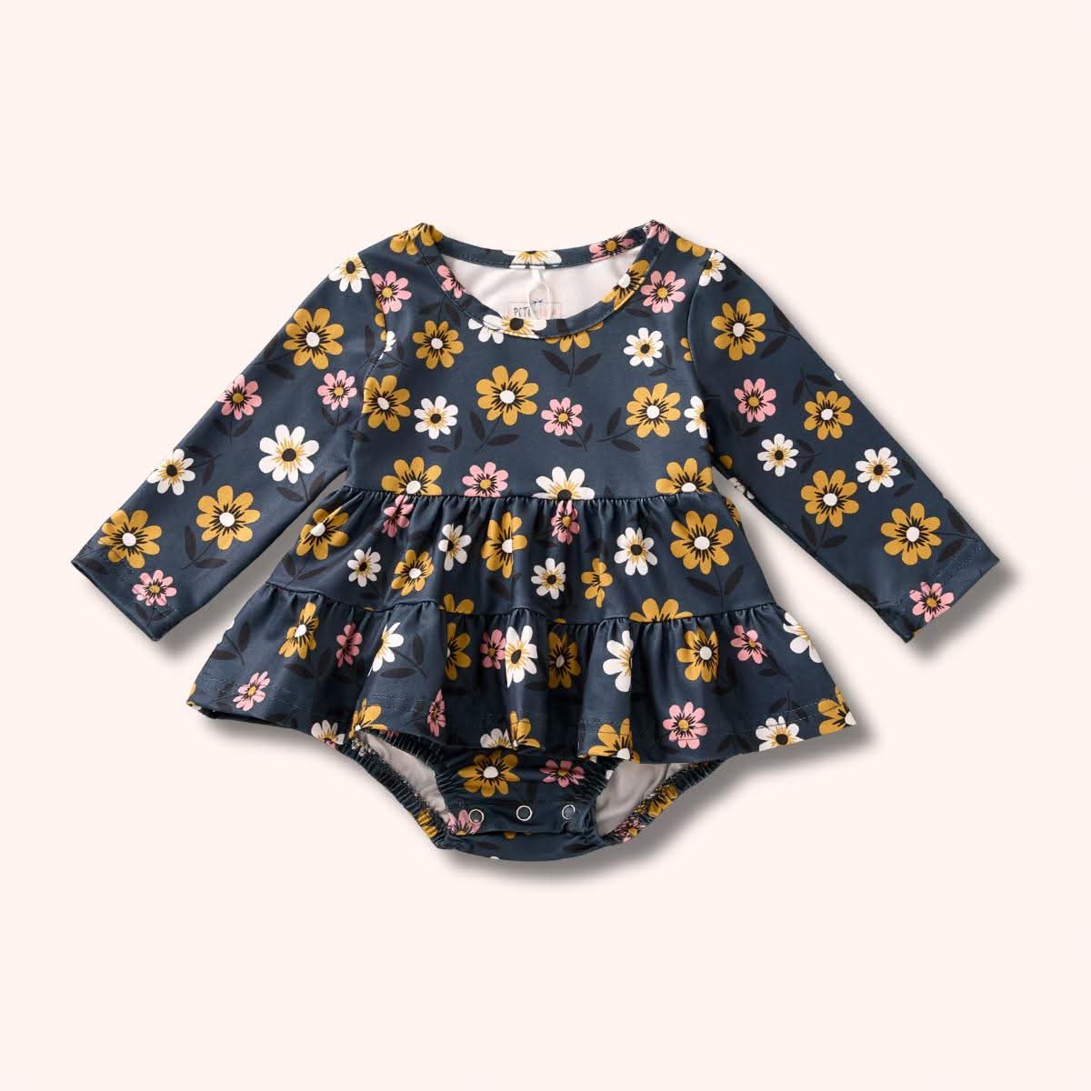 Golden Bouquet Romper