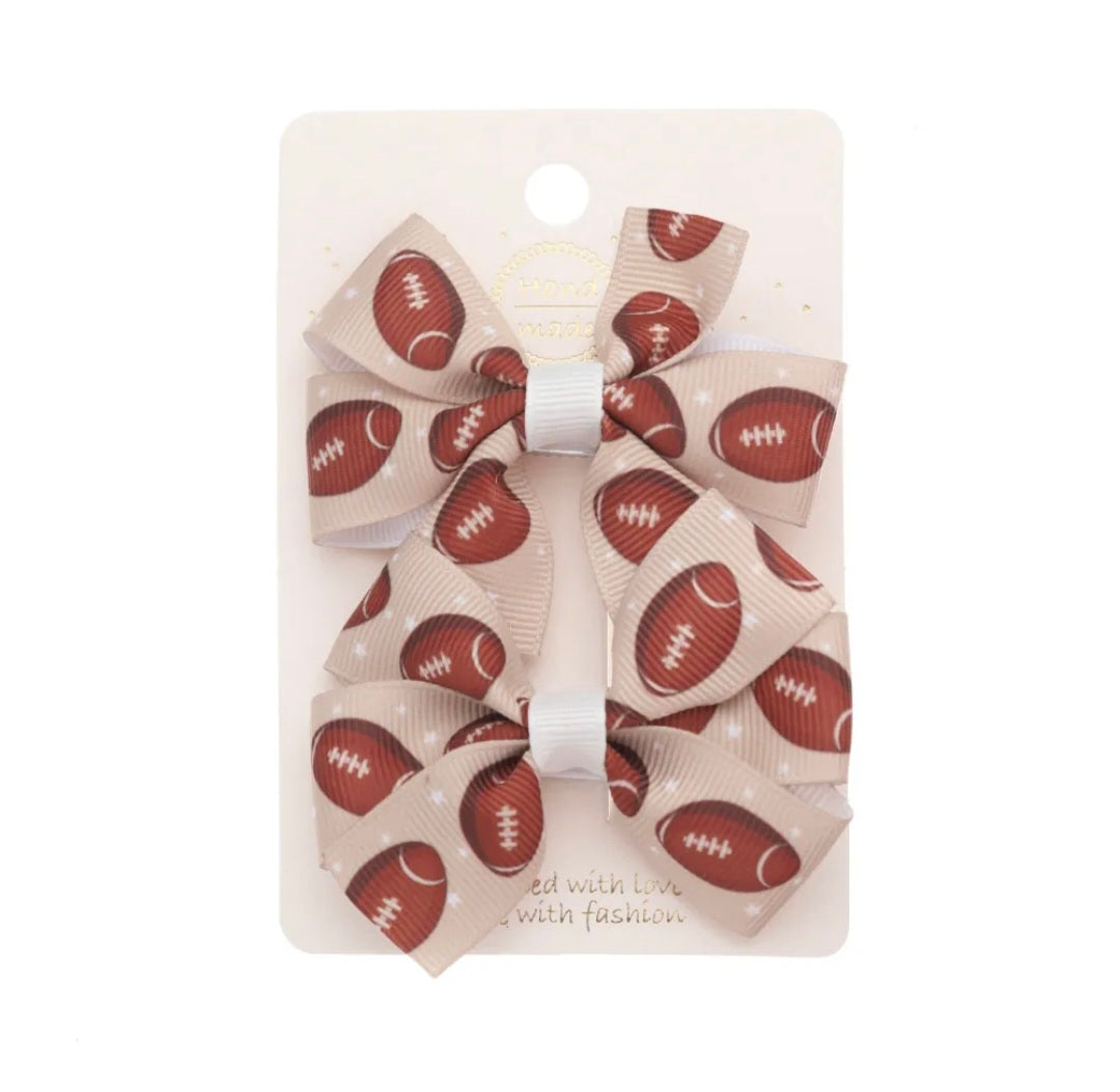 Football Hairbows