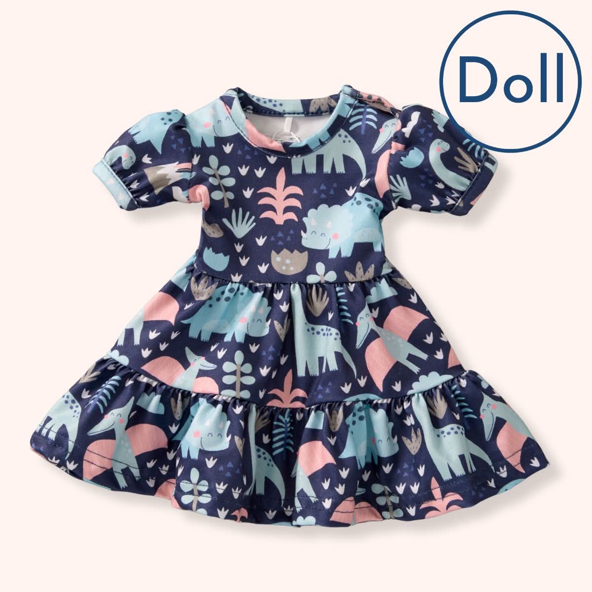 Sweetasaurous Doll Dress