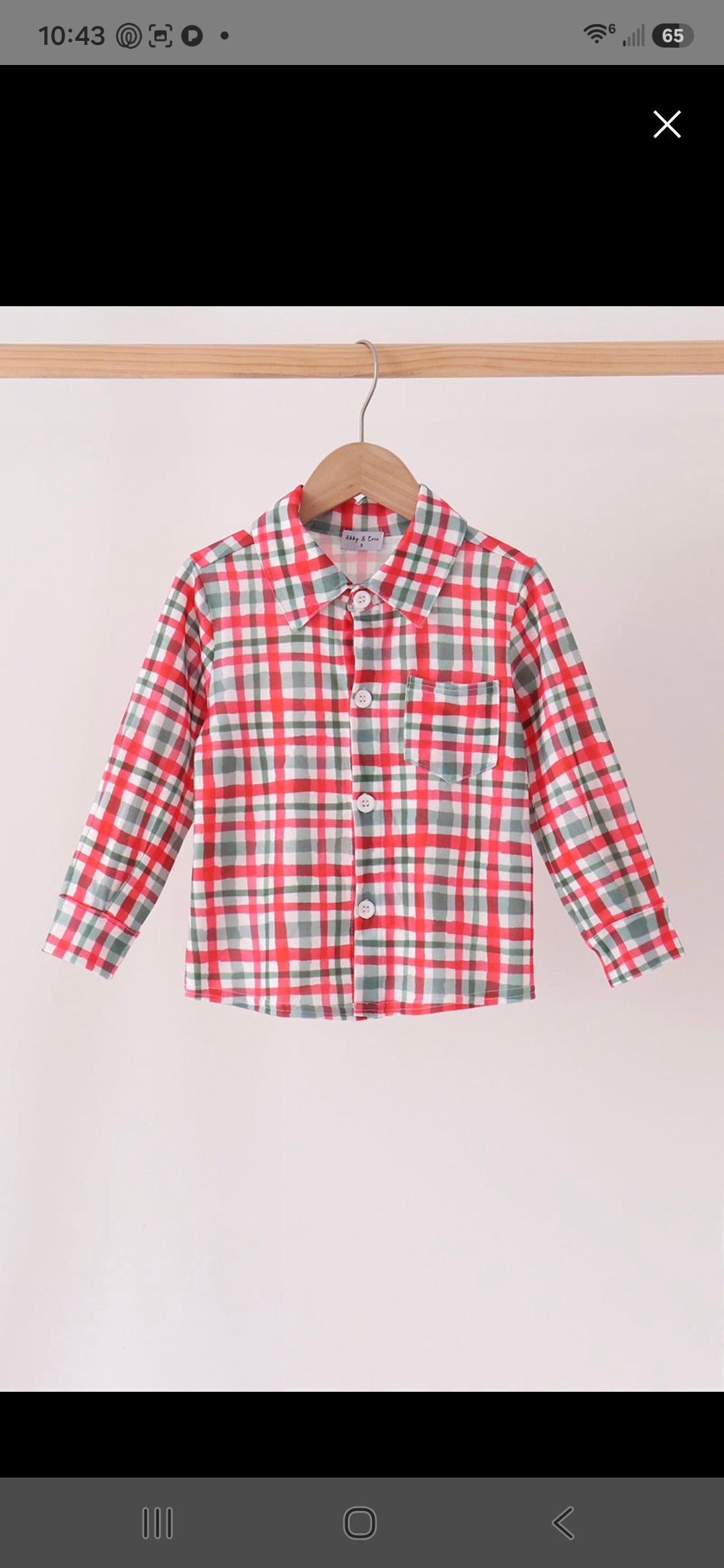 Red Plaid Shirt