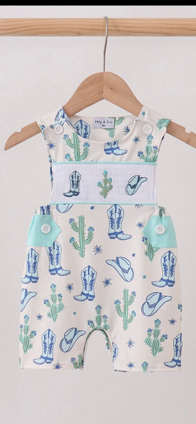 Western cowboy Romper