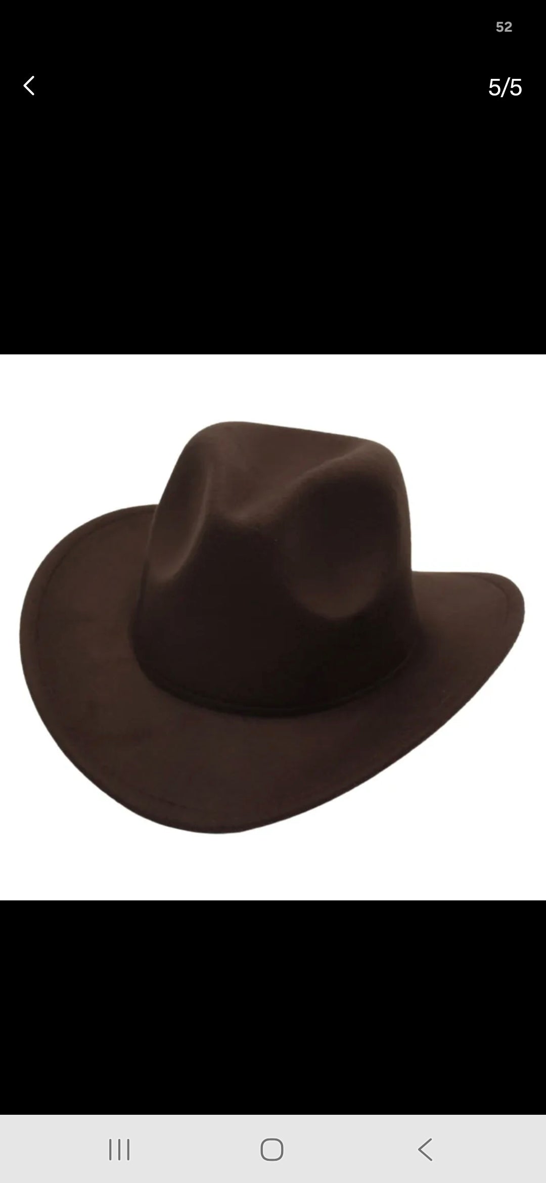 Kids Cowboy Hats (52-54 cm)