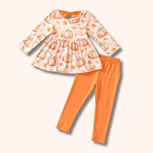 Pretty Pumpkins Pants Set