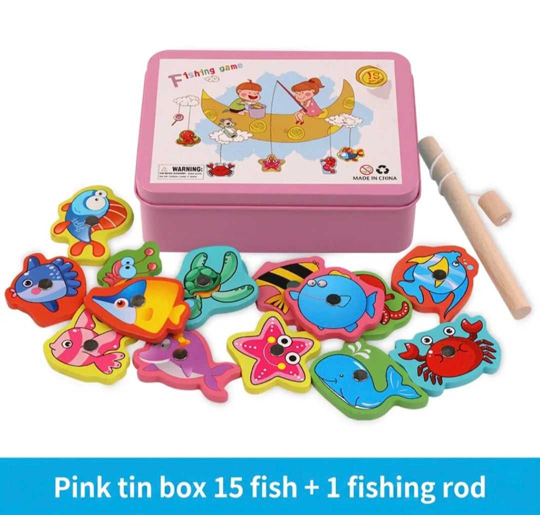Wooden Fishing Game