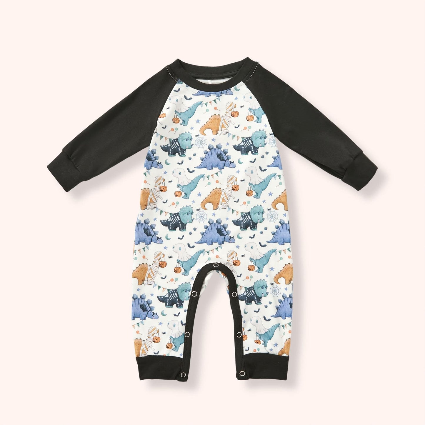 Trick-o-Saurus Romper Boys
