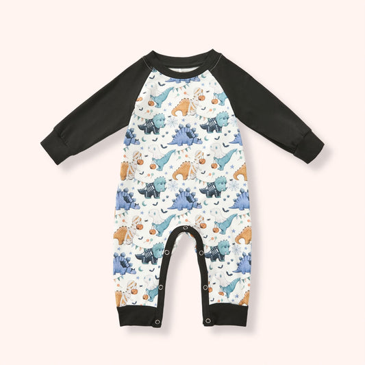 Trick-o-Saurus Romper Boys