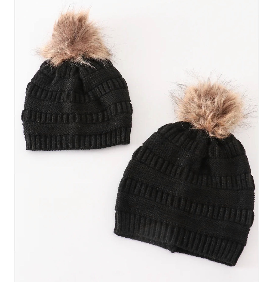 Pompous Cable Beanie Hat Kids