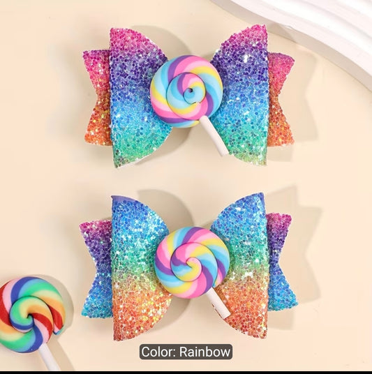 Candy sucker Hairbows