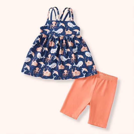 Ocean Explorers Shorts Set