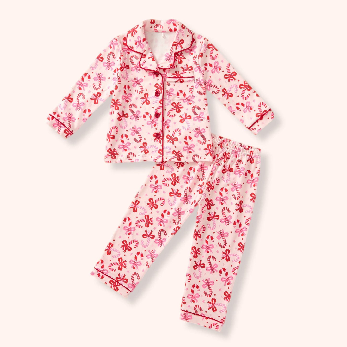 Candy Cane Cutie Girls Loungewear Pre-order