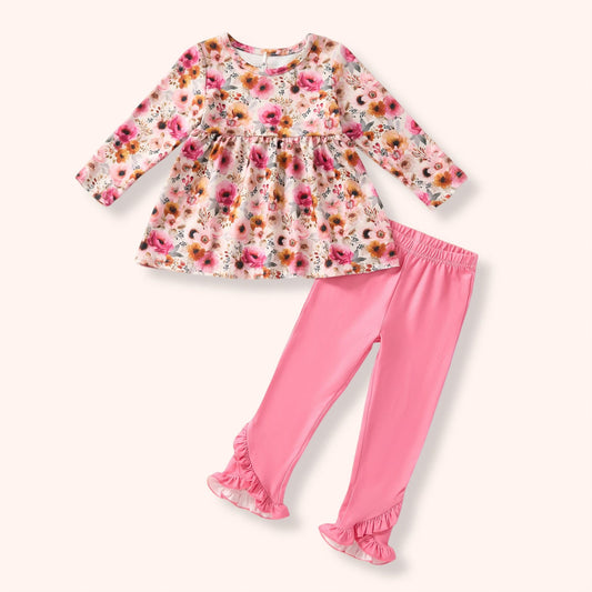 Golden Garden Pants Set
