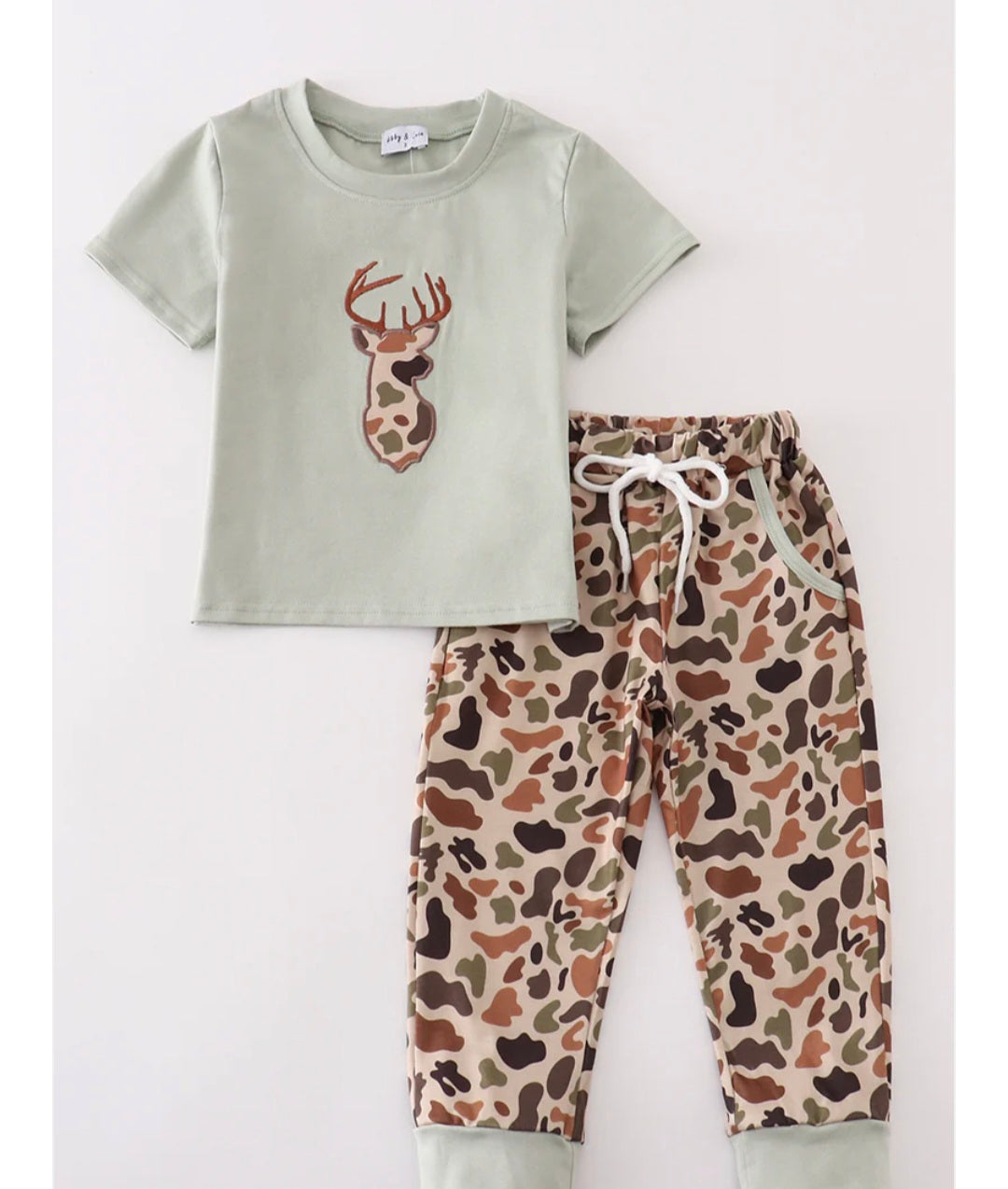 Camouflage Deer Pants Set