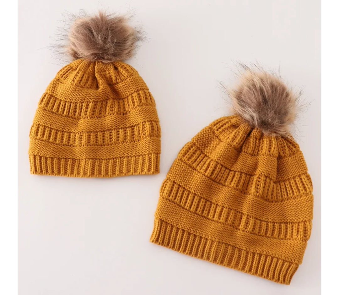 Pompous Cable Beanie Hat Kids