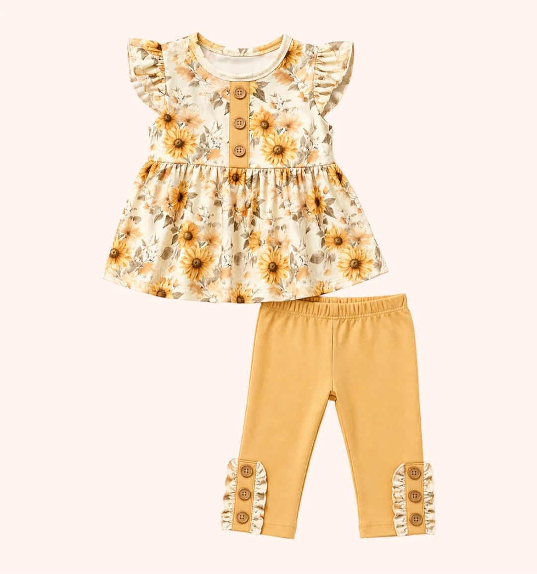 Fields of Sunshine Pants Set