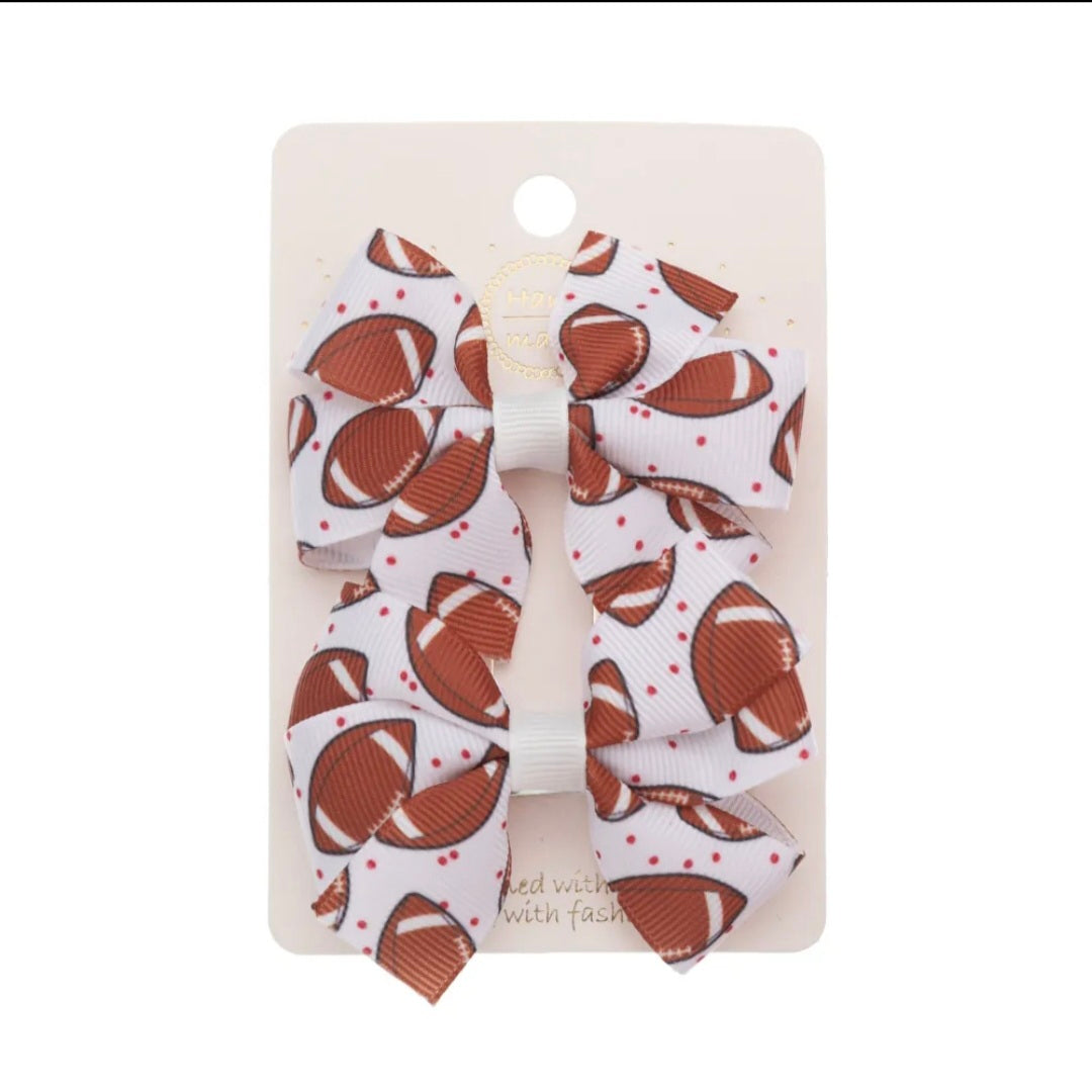 Football Hairbows