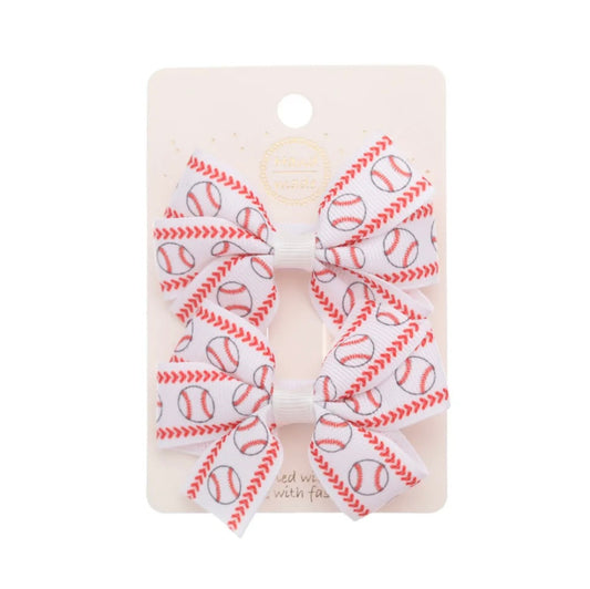Baseball HairBows