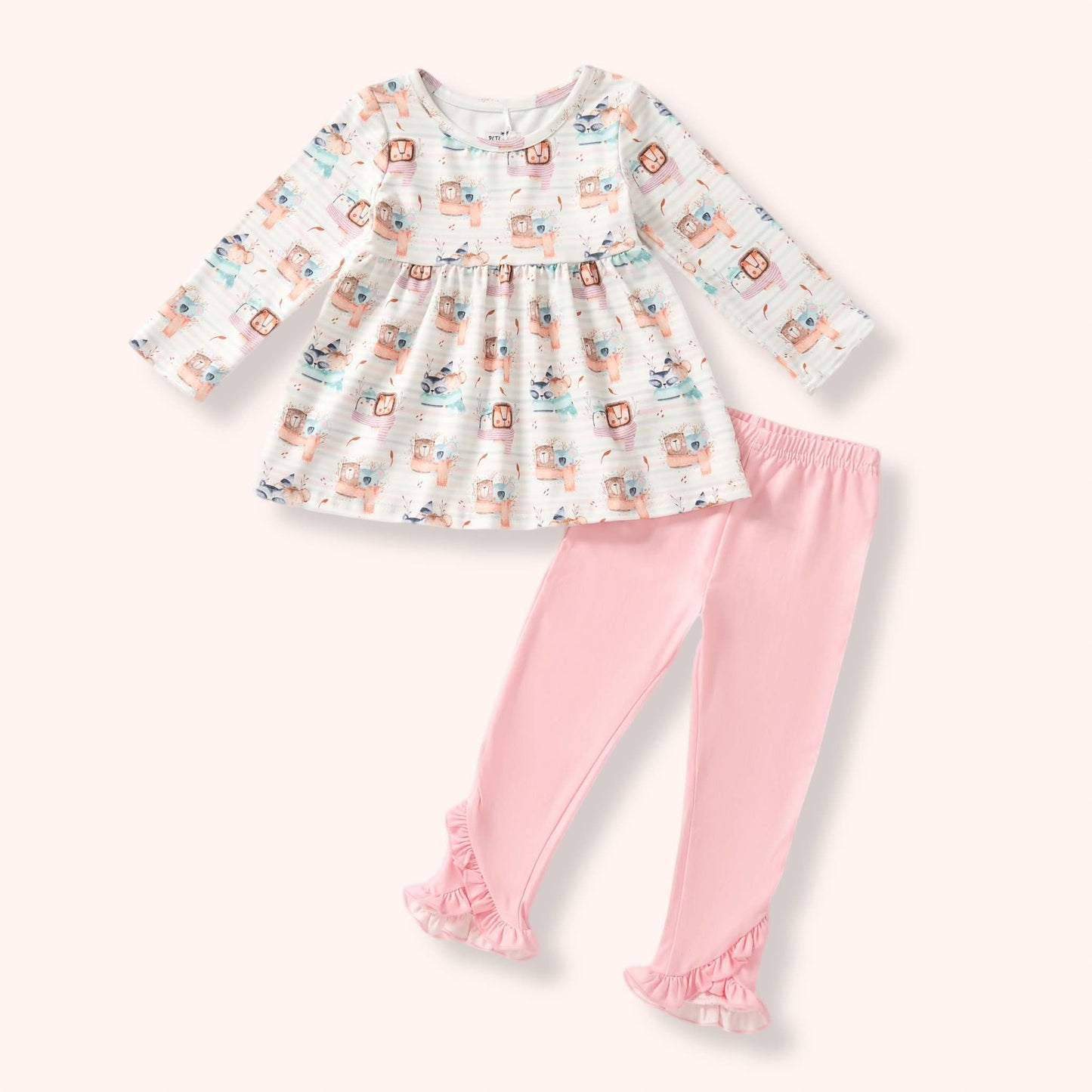 Cozy Critters Pants Set