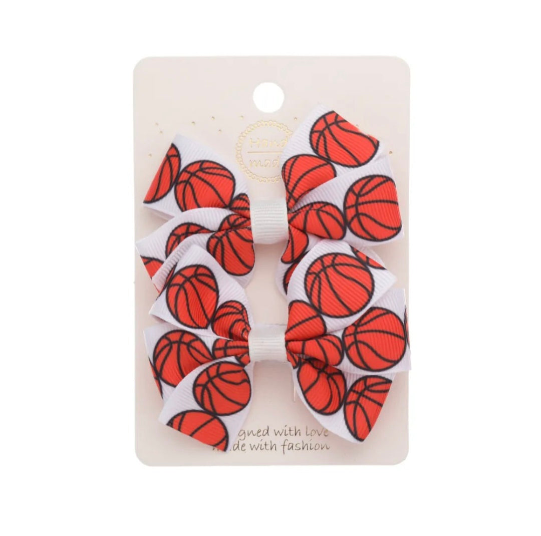 Basketball Hairbows