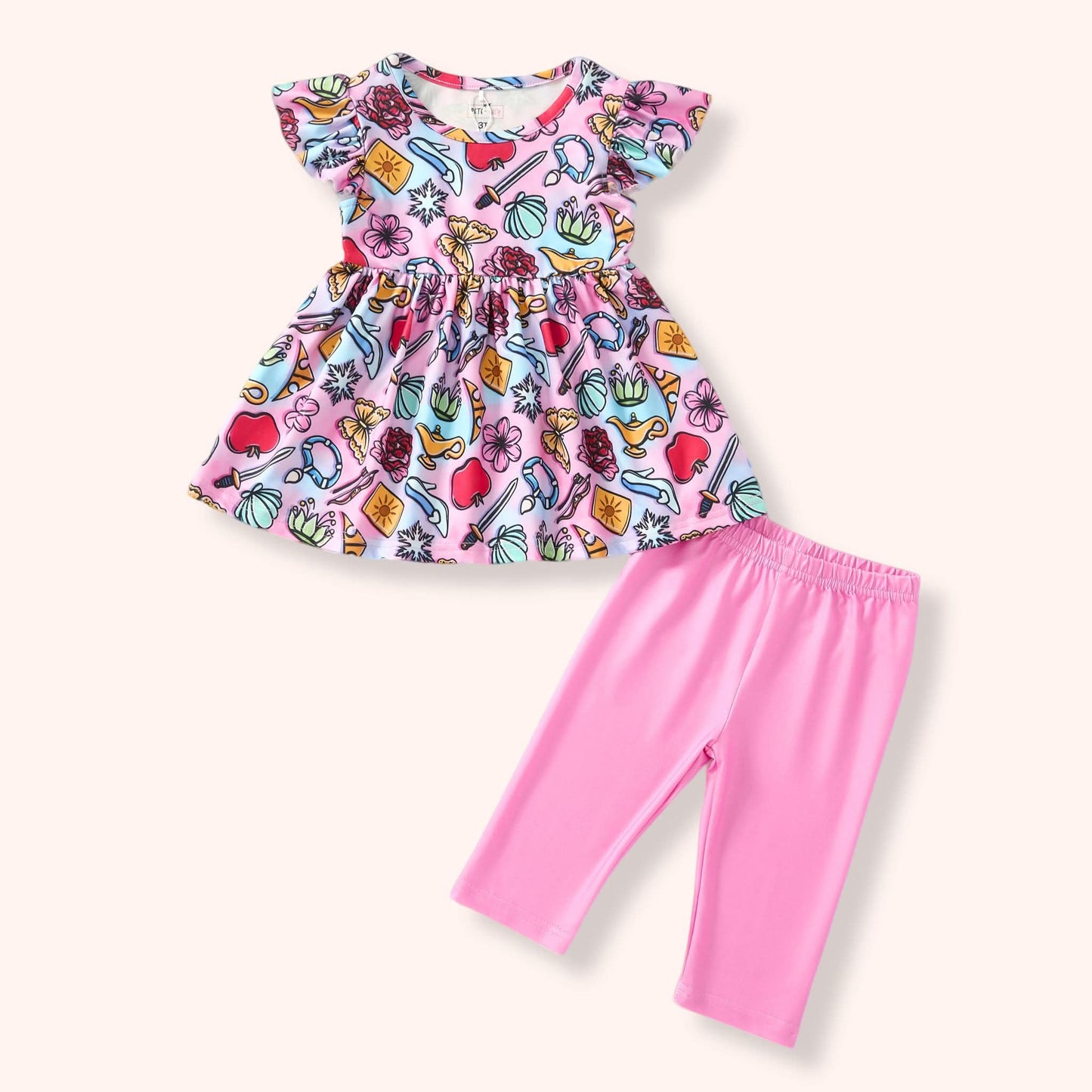 Princess Mash Up Capris set
