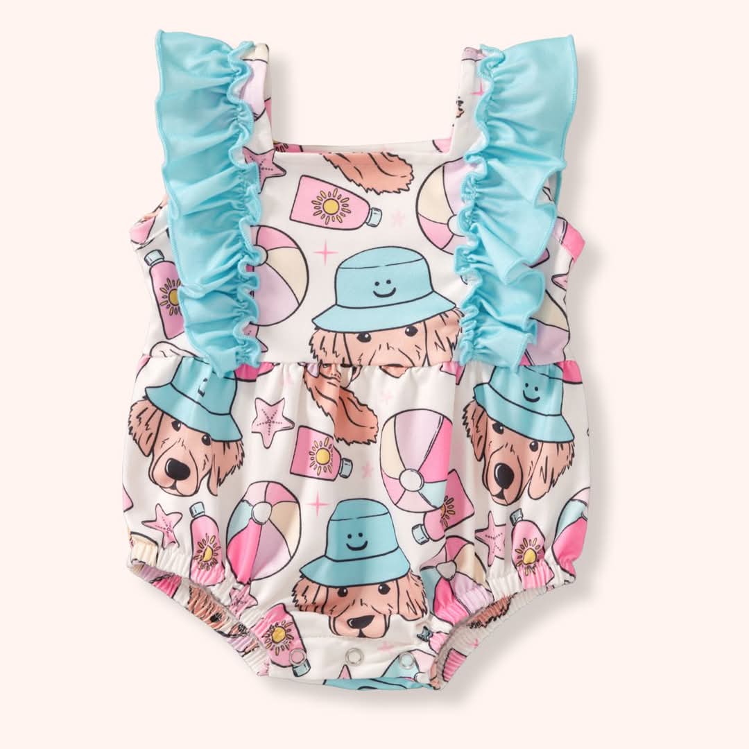Sandy Paws Romper 12/18