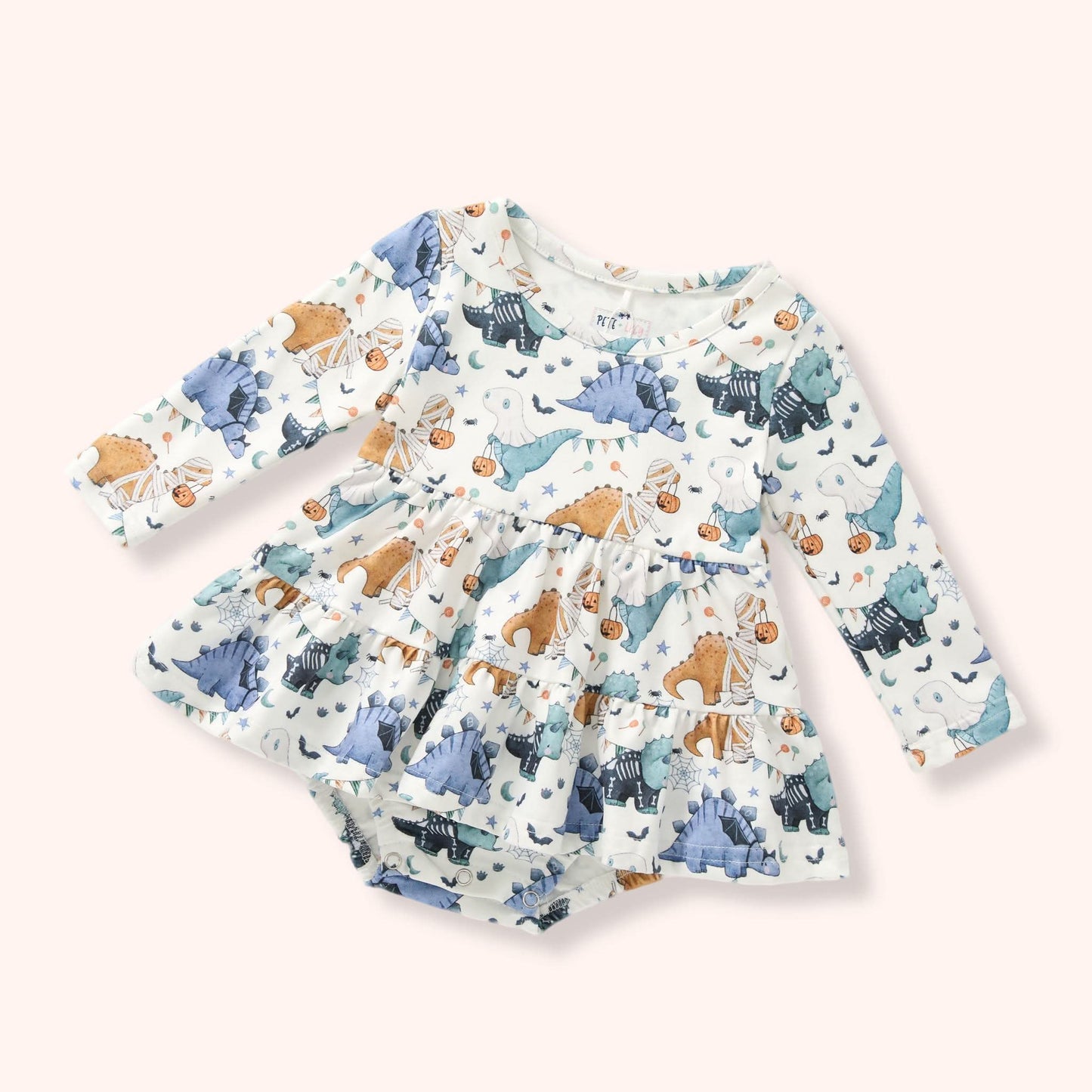 Trick-o-Saurus Girls Romper
